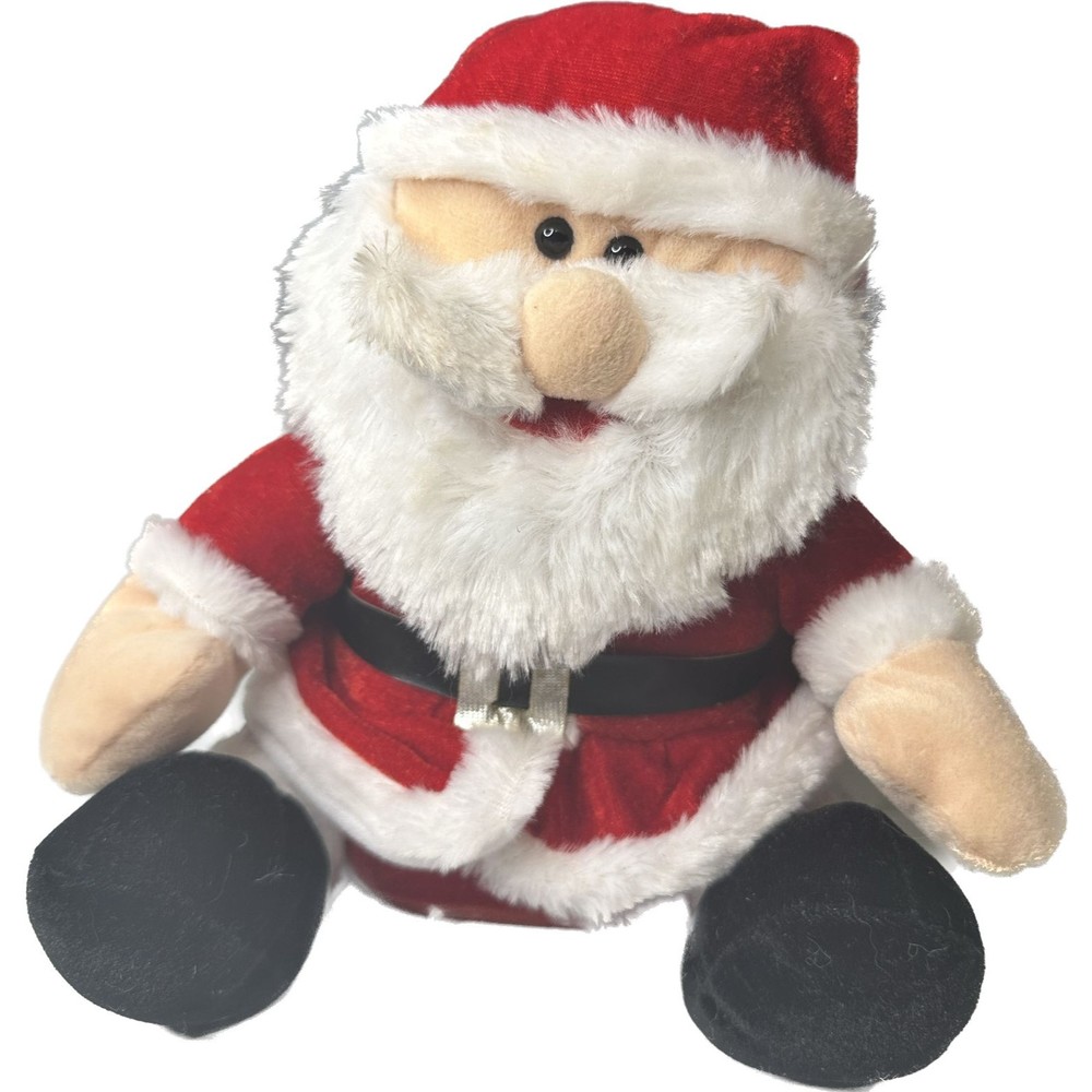 Avon Interactive Talking Santa Claus Christmas Plush Battery Operated Sitter